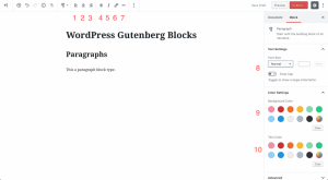 wordpress-gutenberg-blocks-paragrapha｜ワードプレスグーテンベルグ テキストブロック
